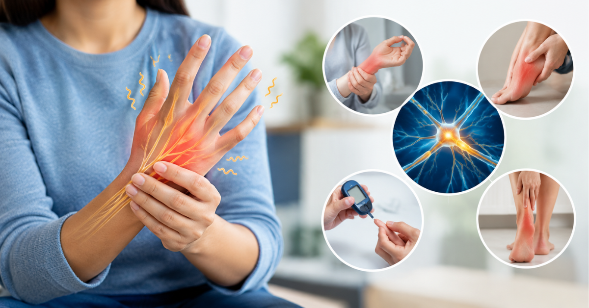 What Causes Numbness Or Tingling In Hands Or Feet? Common Causes Explained