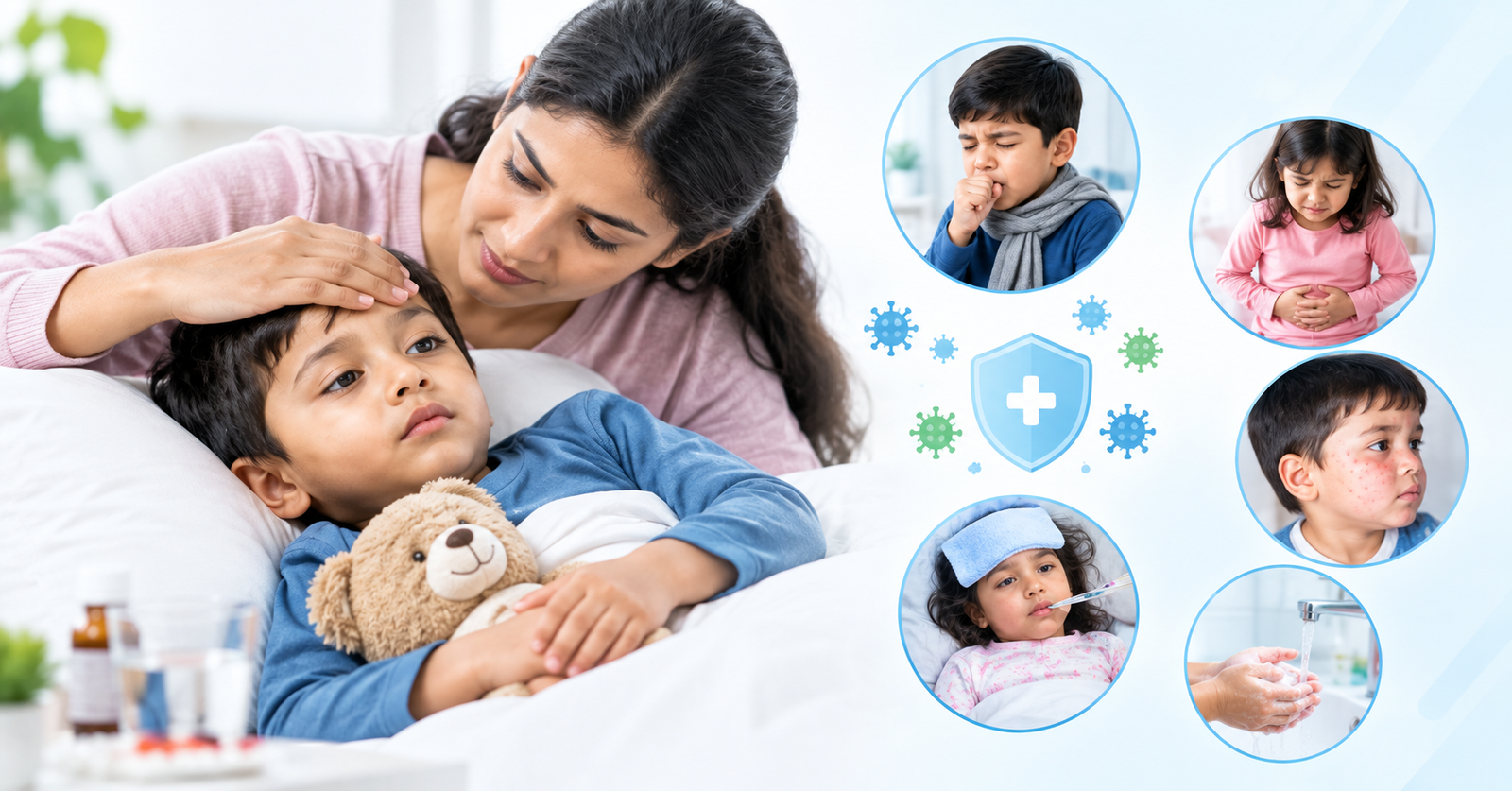 Common Infections in Children: Symptoms, Prevention, and Treatment