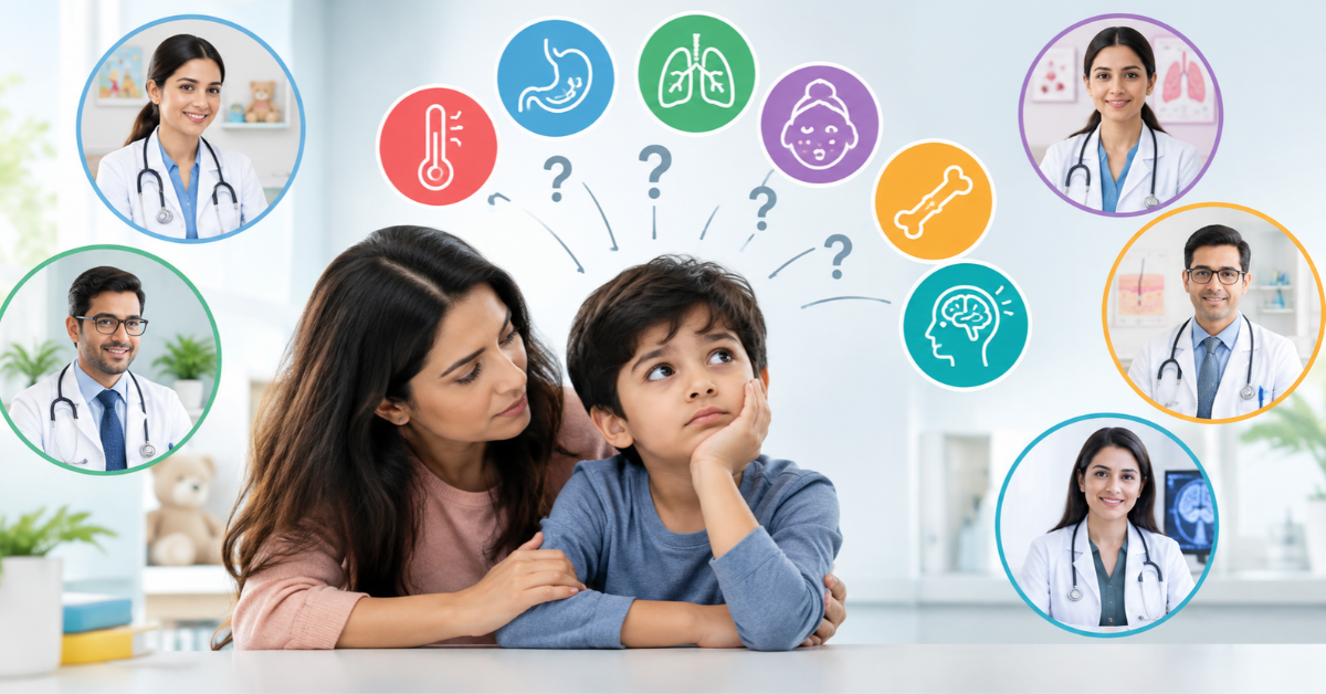 Your Child Has More Than One Health Concern. Who Do You See First?